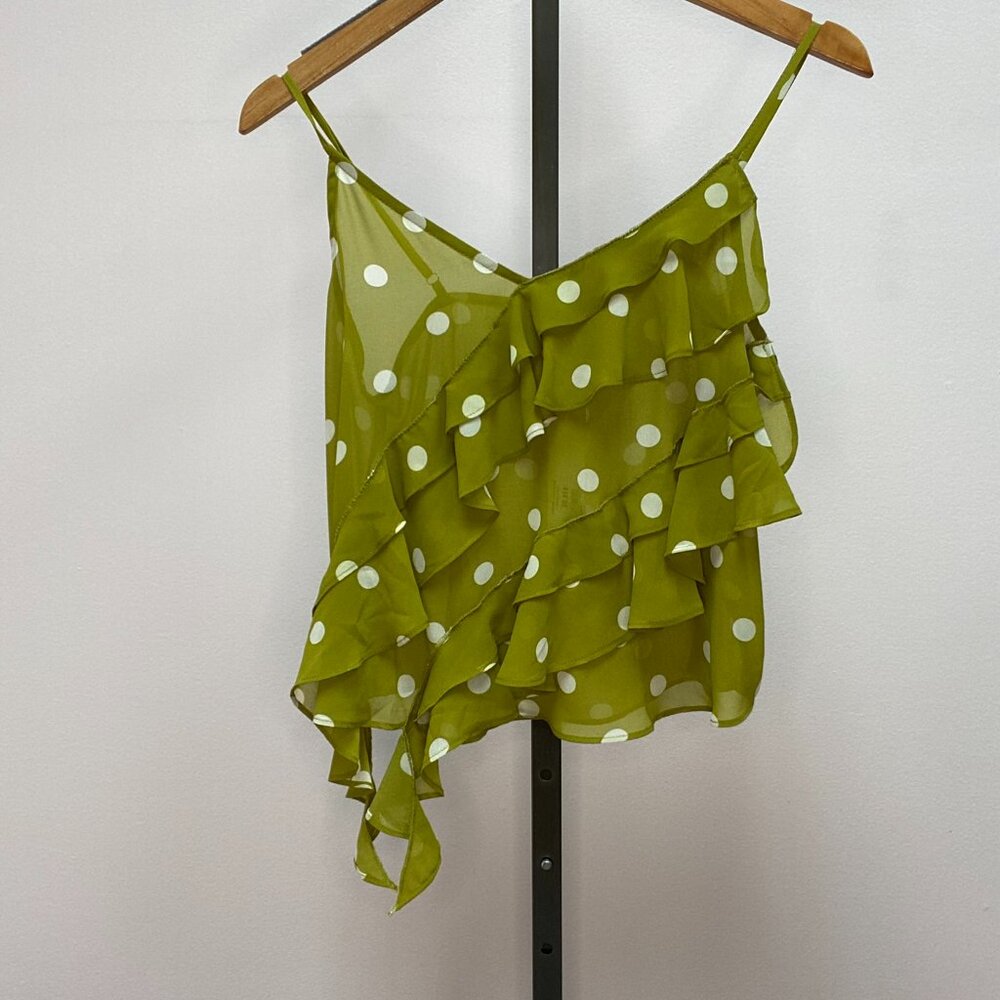 Green Polka Dot The Workshop Camisole